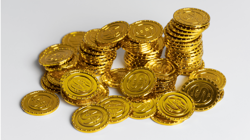 Golden dollar coin