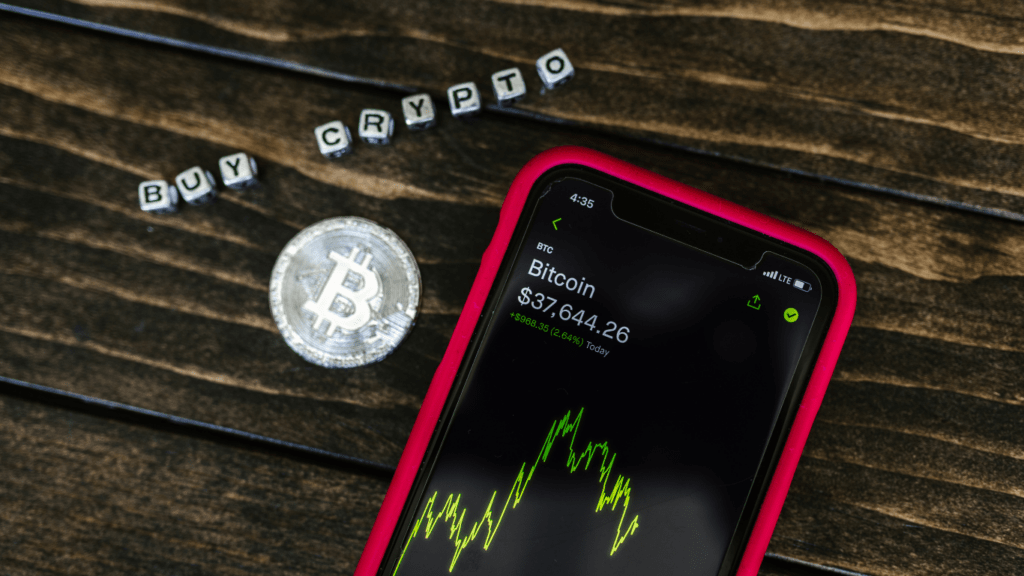 Crypto-Bitcoin trading on Phone