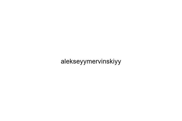 alekseyymervinskiyy