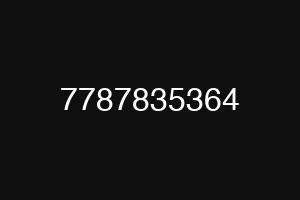 7787835364