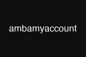 ambamyaccount