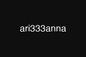 ari333anna
