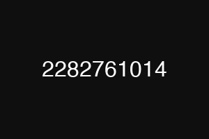 2282761014