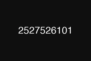 2527526101
