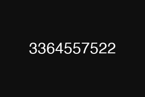3364557522