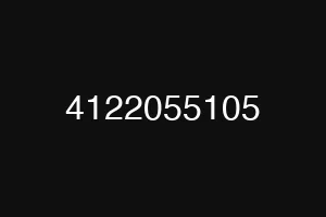 4122055105