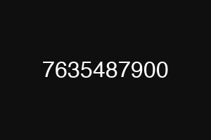 7635487900