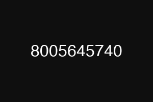 8005645740