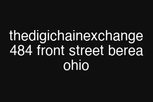 thedigichainexchange 484 front street berea ohio